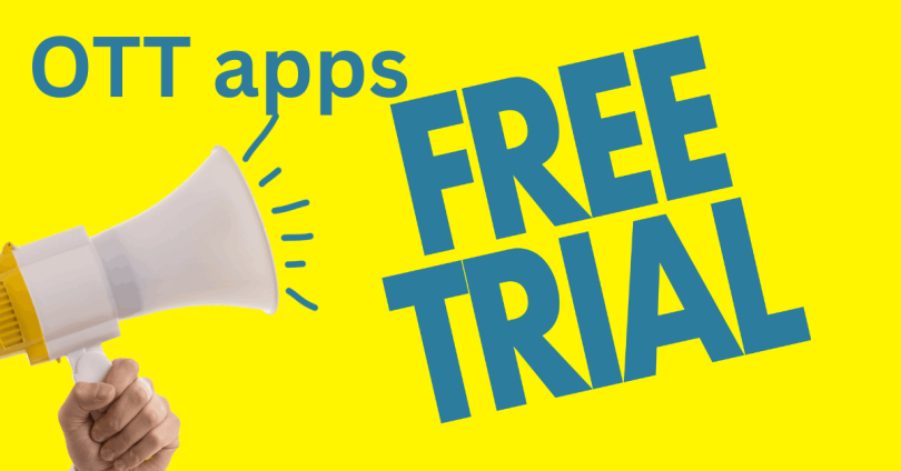 OTT apps with free trial